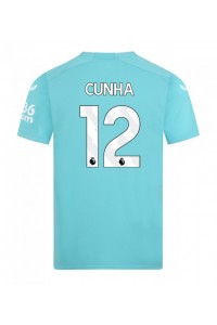 Fotbalové Dres Wolves Matheus Cunha #12 Třetí Oblečení 2023-24 Krátký Rukáv